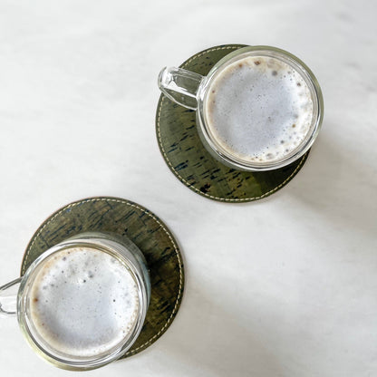 SET OF 4 CORK COASTERS