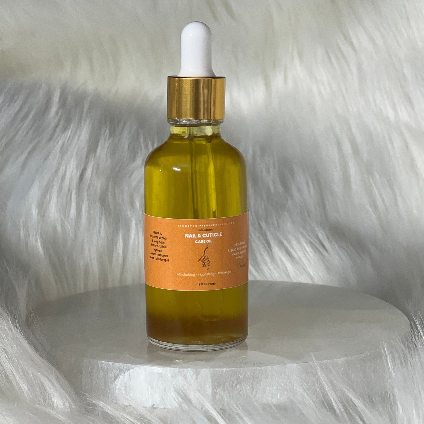 Nail & Cuticle Oil – 2oz Handmade Natural Treatment