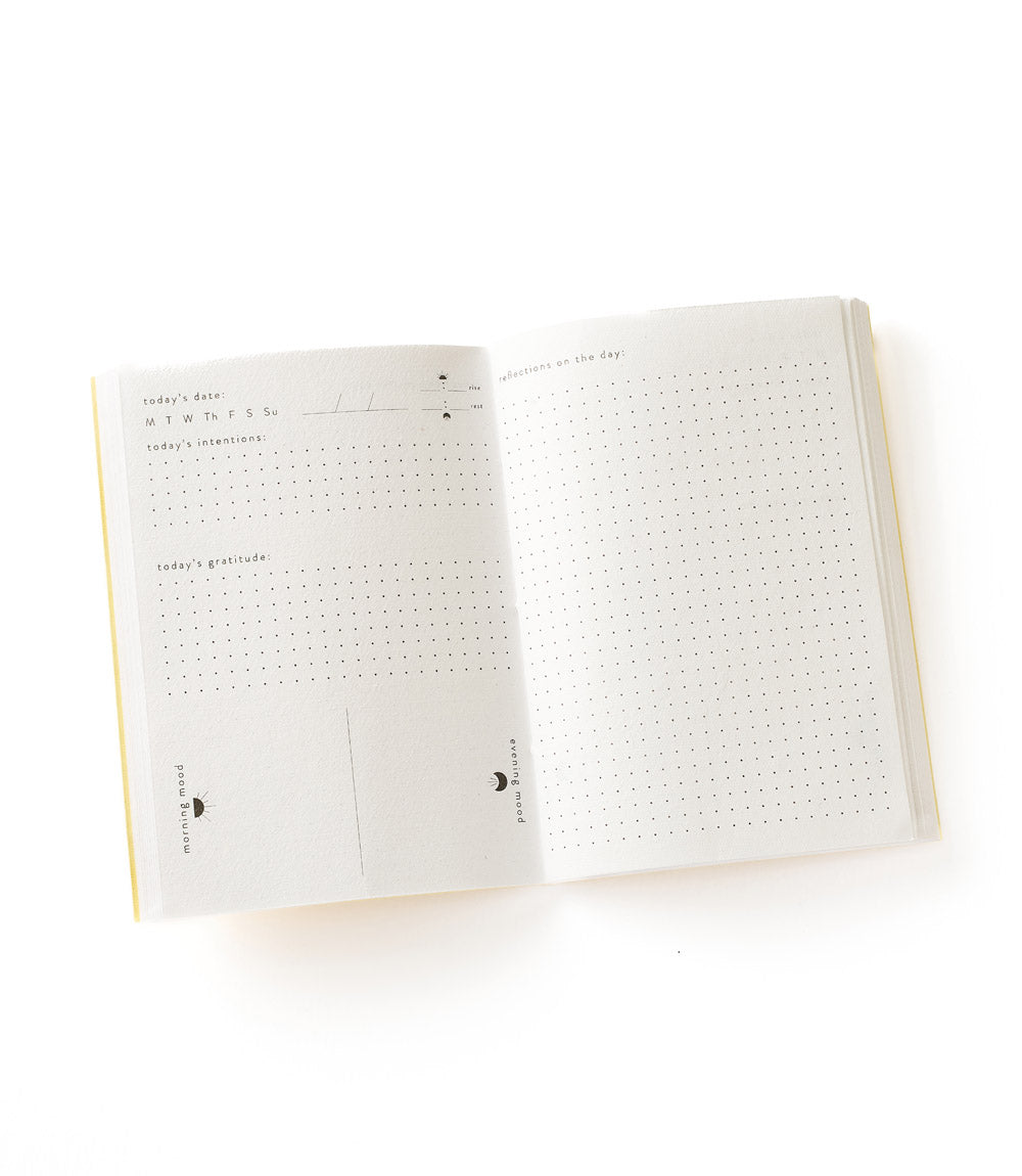 Bhakti Peach 5x7 Self Care Journal - Recycled Paper