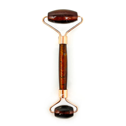 Crystal Face Roller – Red Tiger Eye