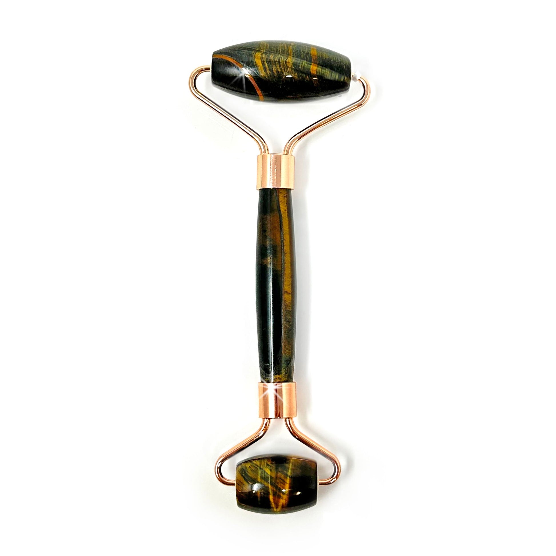 Crystal Face Roller – Blue Tiger Eye