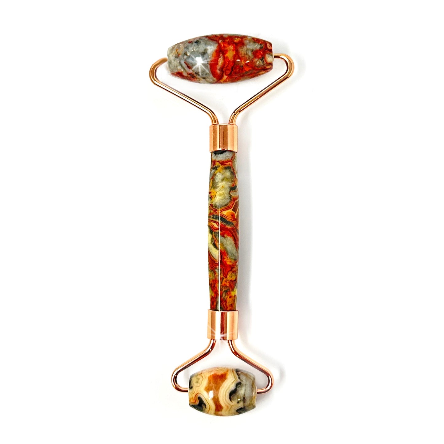 Crystal Face Roller – Crazy Lace Agate