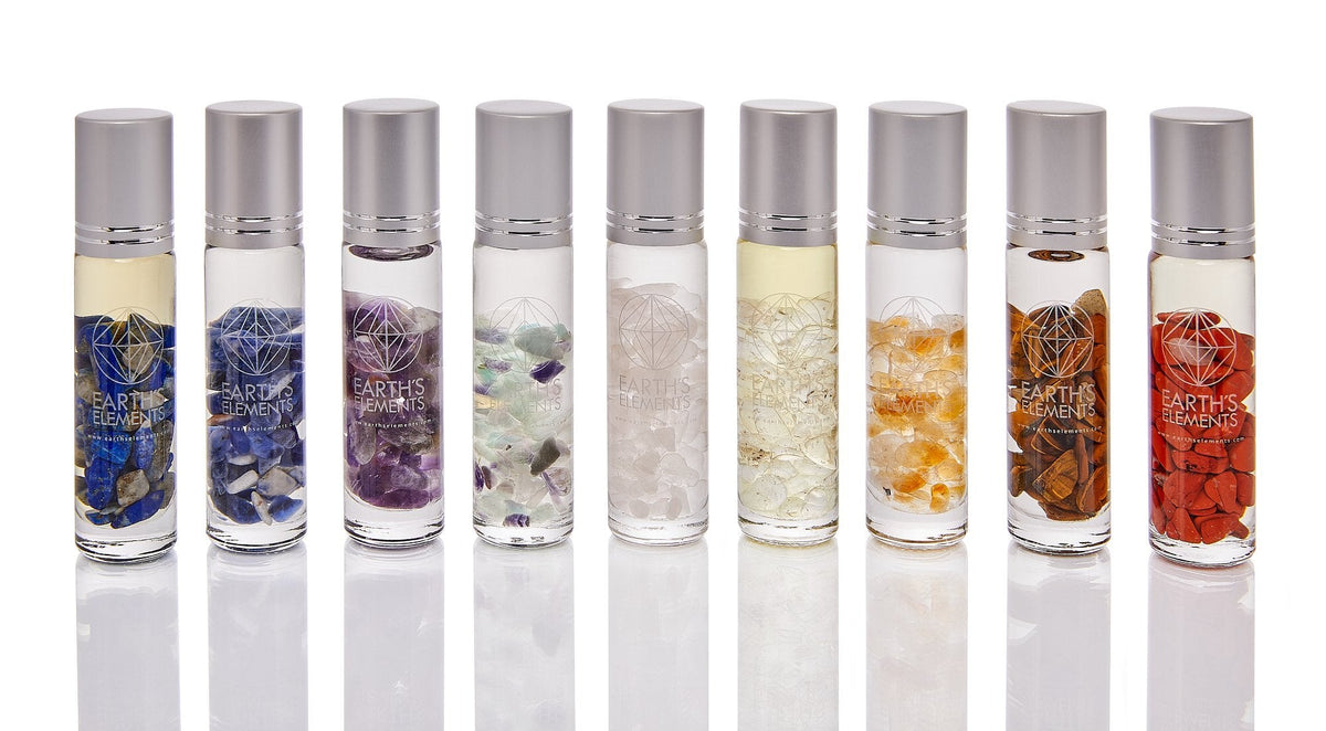 Passion Organic Aromatherapy Roll-On with Tumbled Stones (15ml)