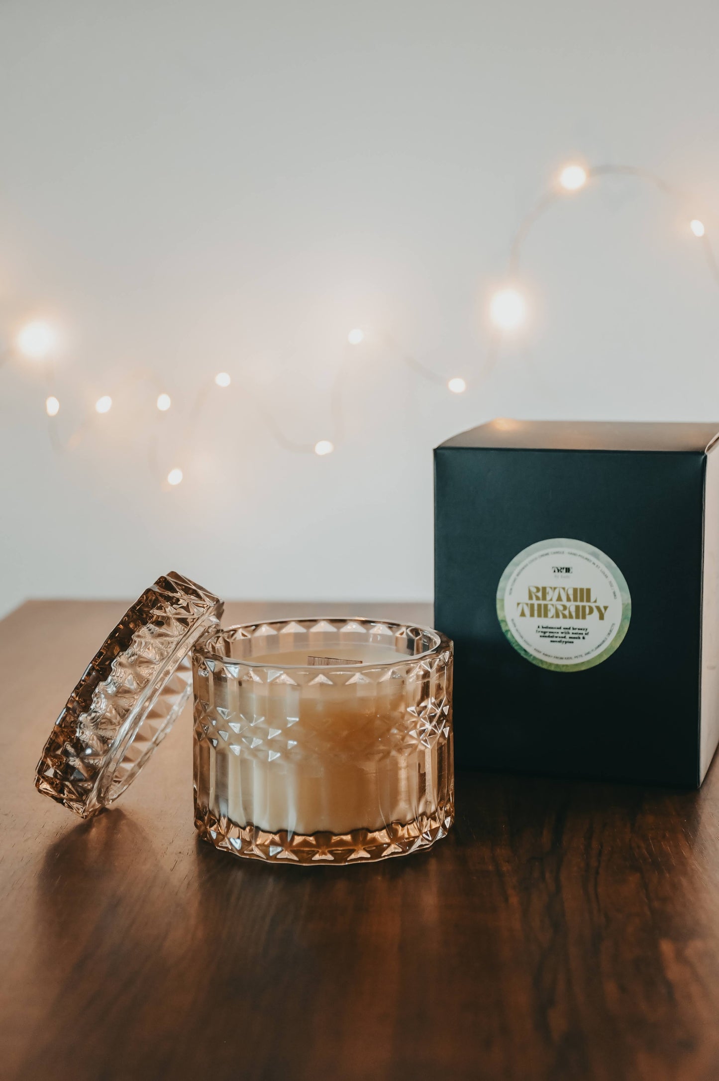 Retail Therapy Beeswax Candle - 7oz – non toxic candle