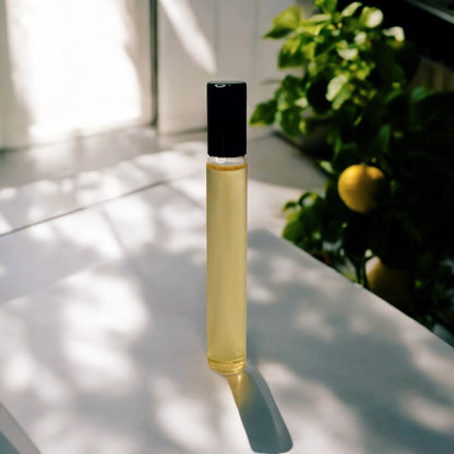 Unisex Roller ball Perfume, 15ml – Gender Neutral Fragrance Oils – No. 8 - Santal. Neroli. Smoked Oud. Lemon Verbena. Soft Vetiver