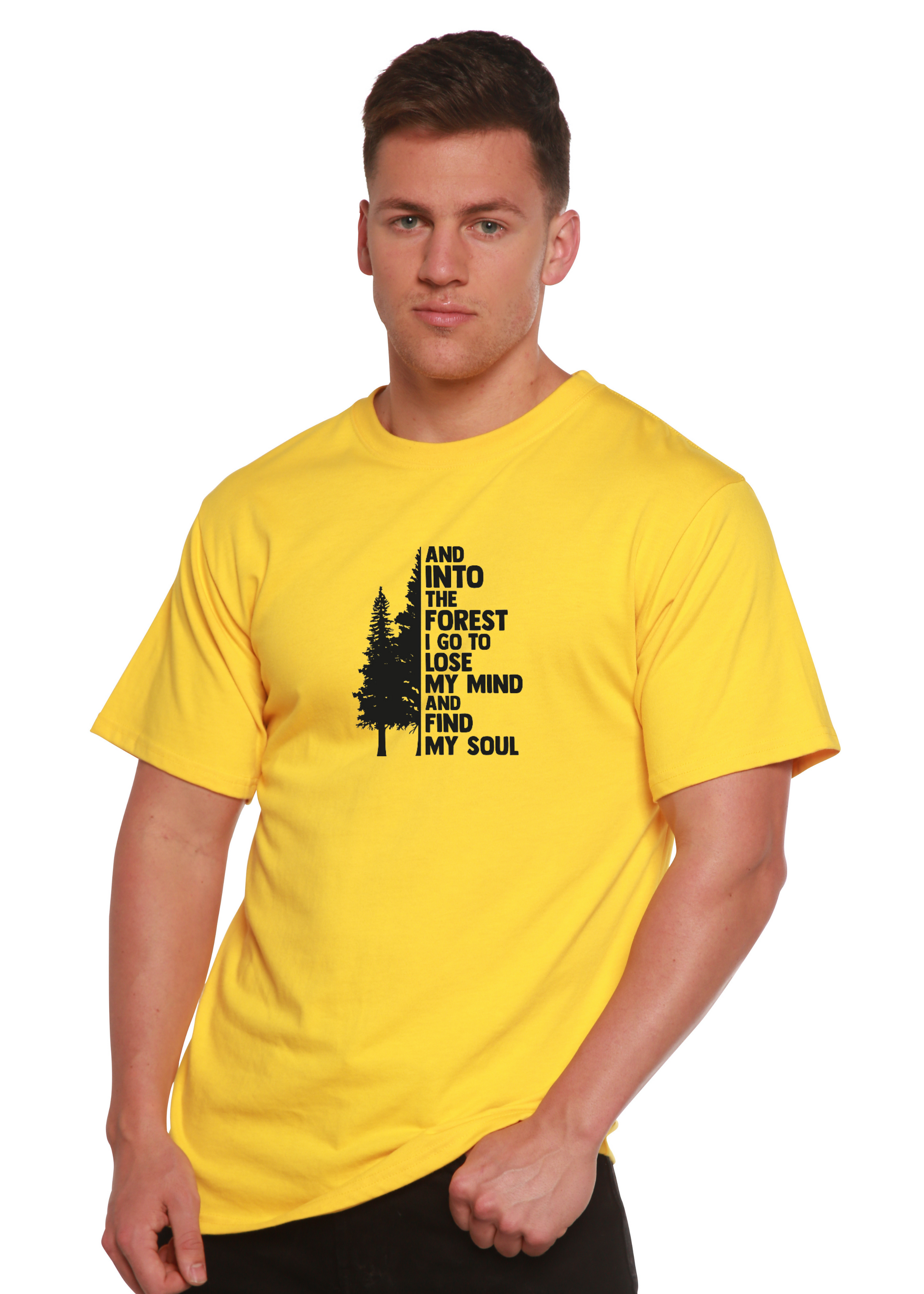 And Into The Forest I Go - UNISEX Shirt – mens printed