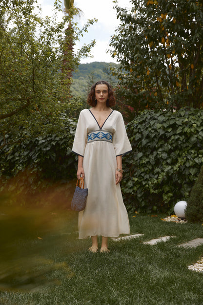 Embroidered Summer Dress