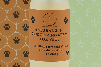 Natural Deodorizing spray for PETS