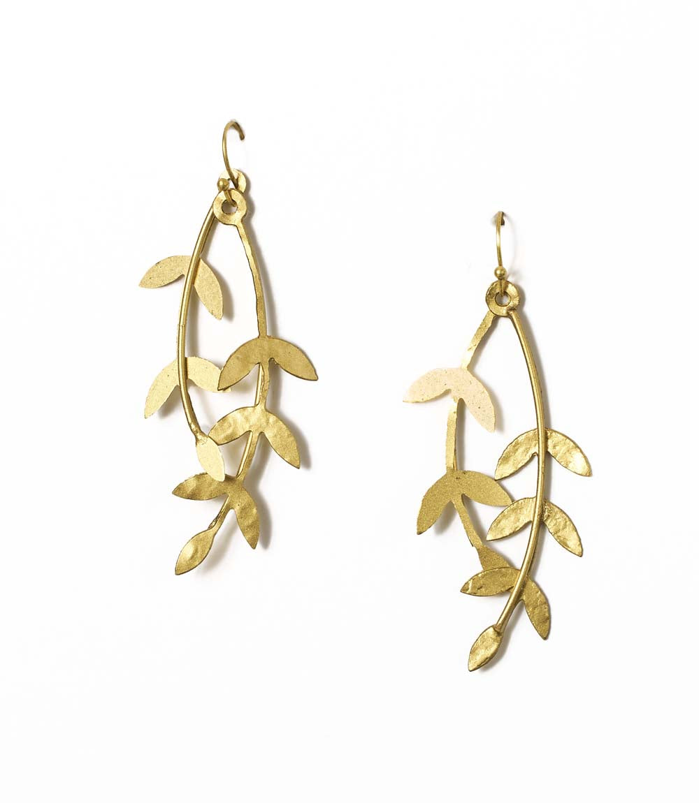 Aamani Linear Vine Dangle Earring – Earrings