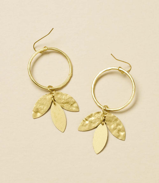Aamani Vine Hoop Earring