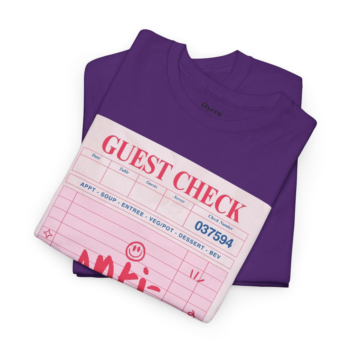 Anti-Social Graphic T-Shirt – Retro Guest Check Tee