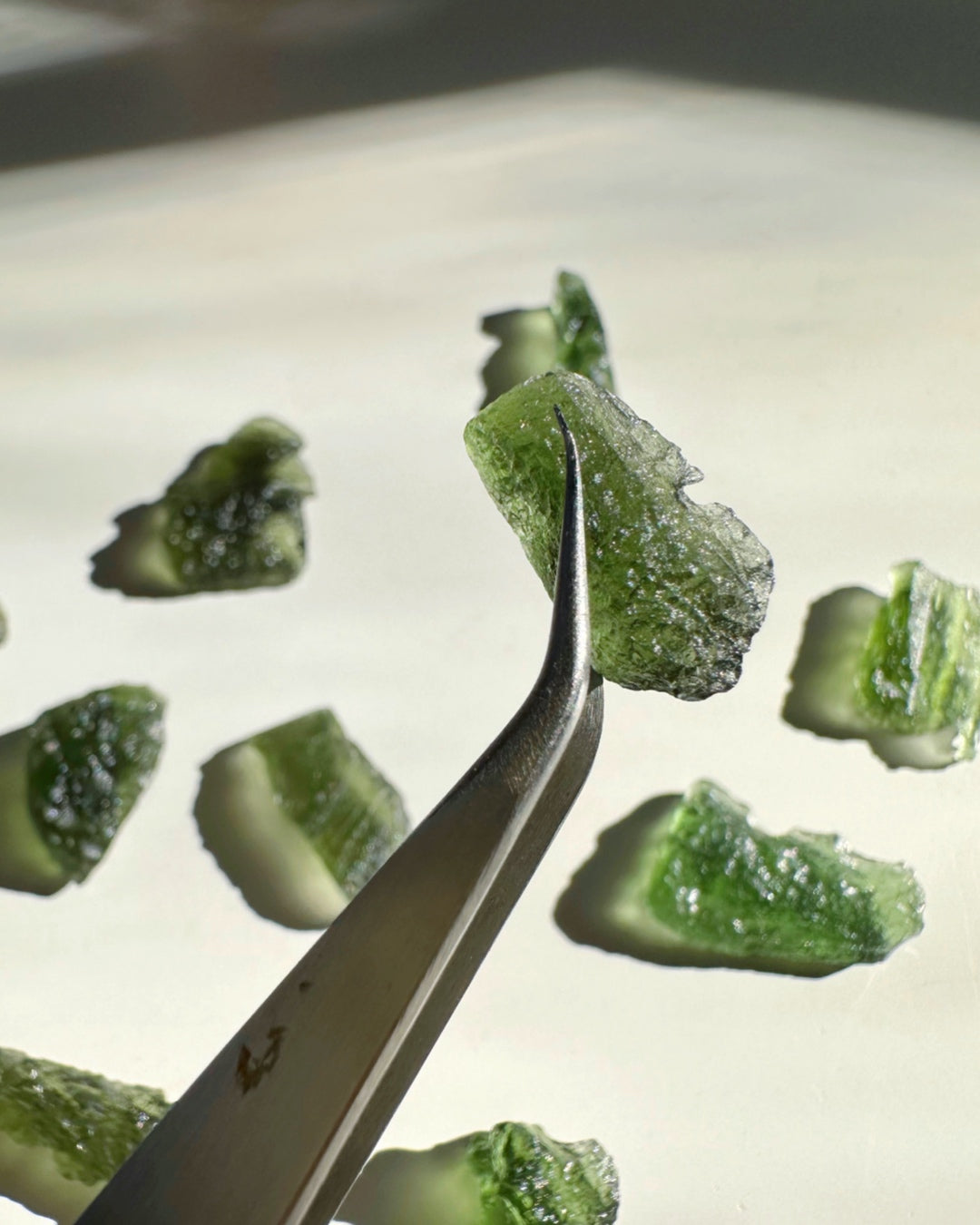 Chlum Moldavite #8 - AA –