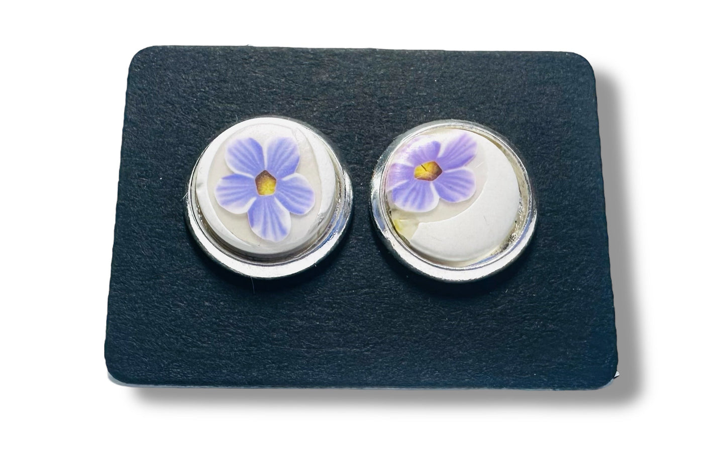 Handmade Clay Stud Earrings/Minimalist Earrings/Simple Earrings