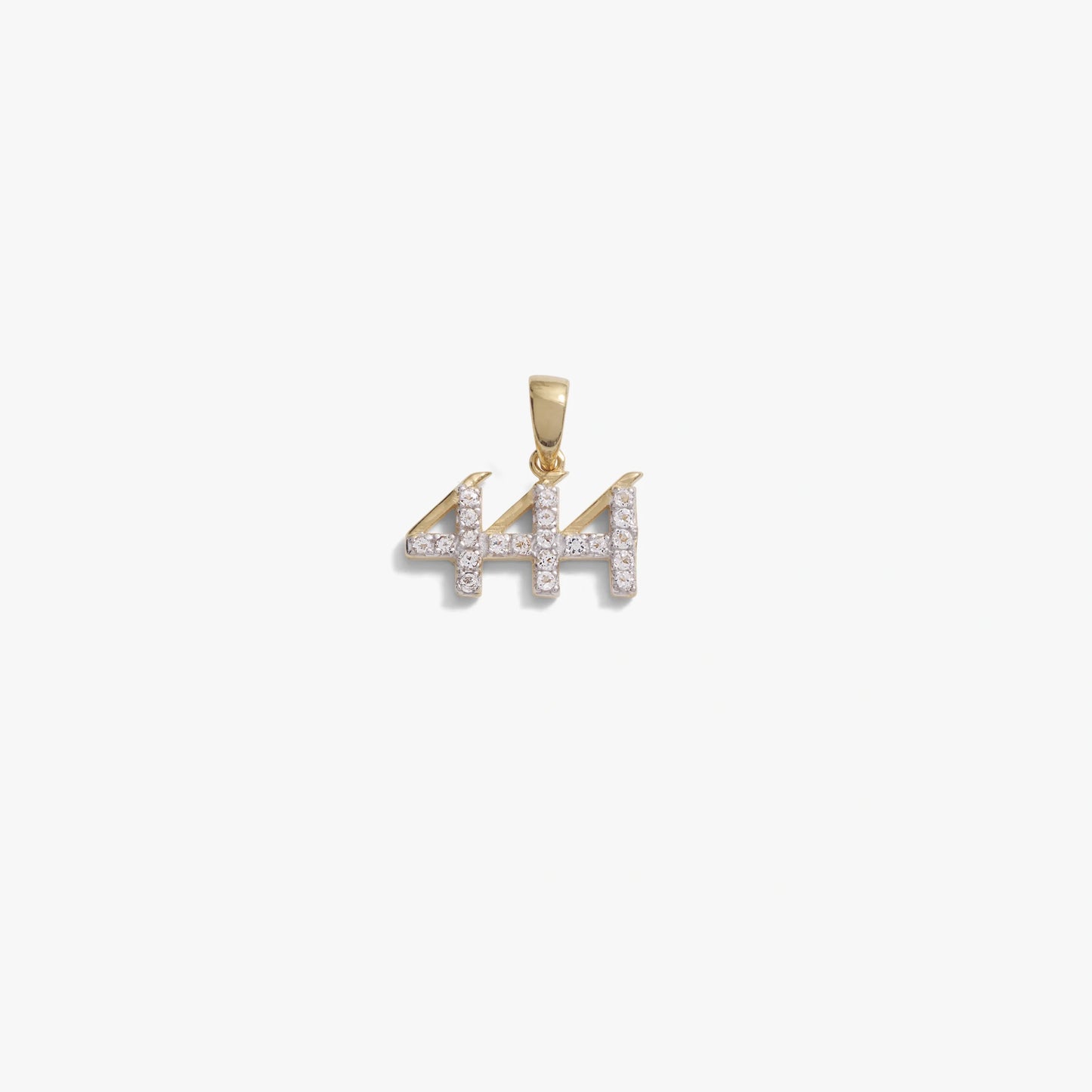 444 Sapphire Angel Number Amulet – Pendants