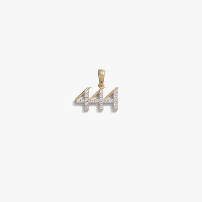 444 Sapphire Angel Number Amulet – Pendants