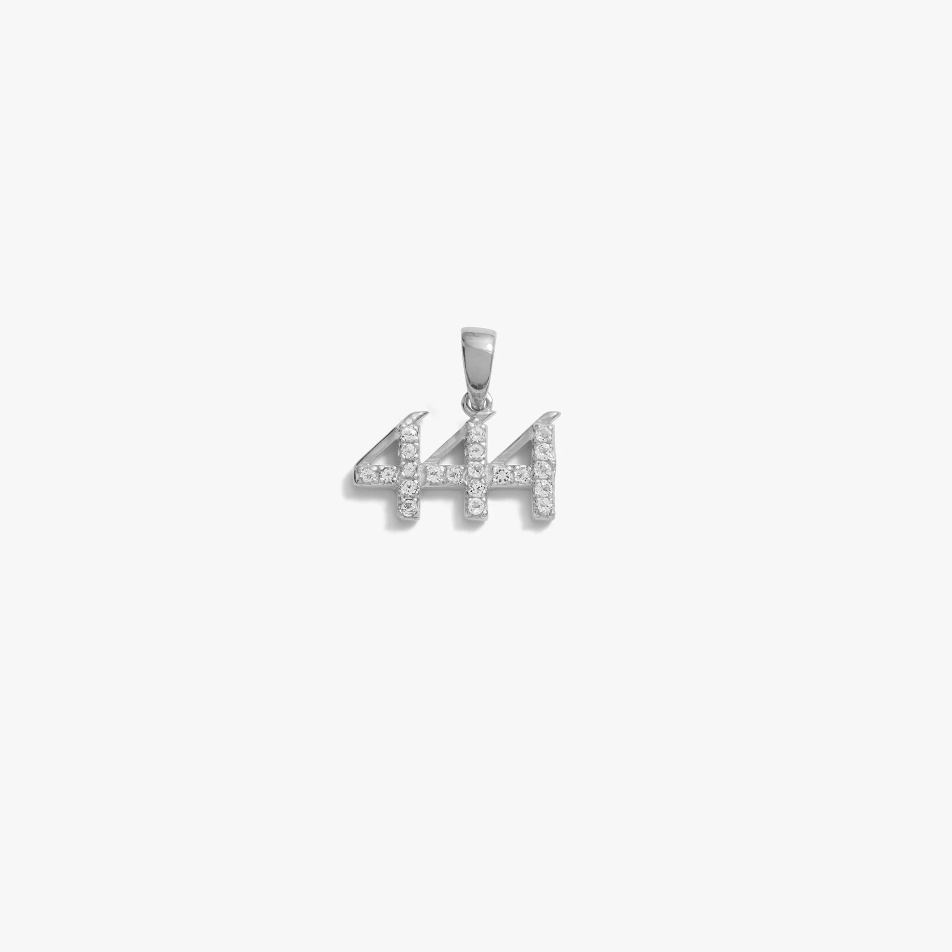444 Sapphire Angel Number Amulet – Pendants