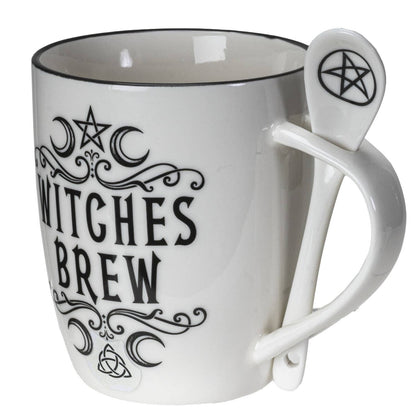Witches Brew Mug & Spoon Set