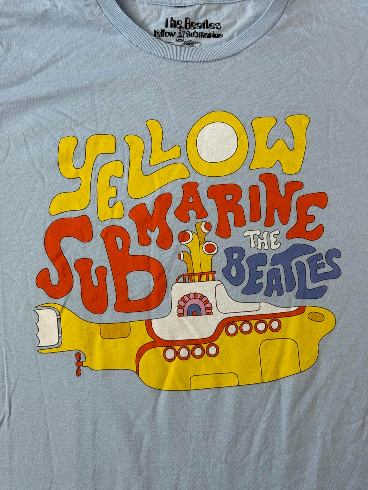 Vintage Beatles Yellow Submarine T-Shirt | XXL – XXL LightBlue Men's T-shirts