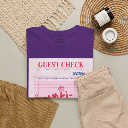 Anti-Social Graphic T-Shirt – Retro Guest Check Tee