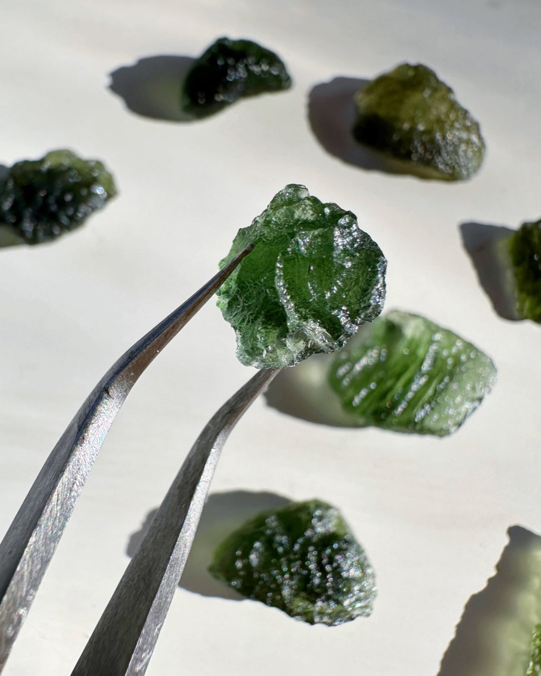 Chlum Moldavite #7 - AA –