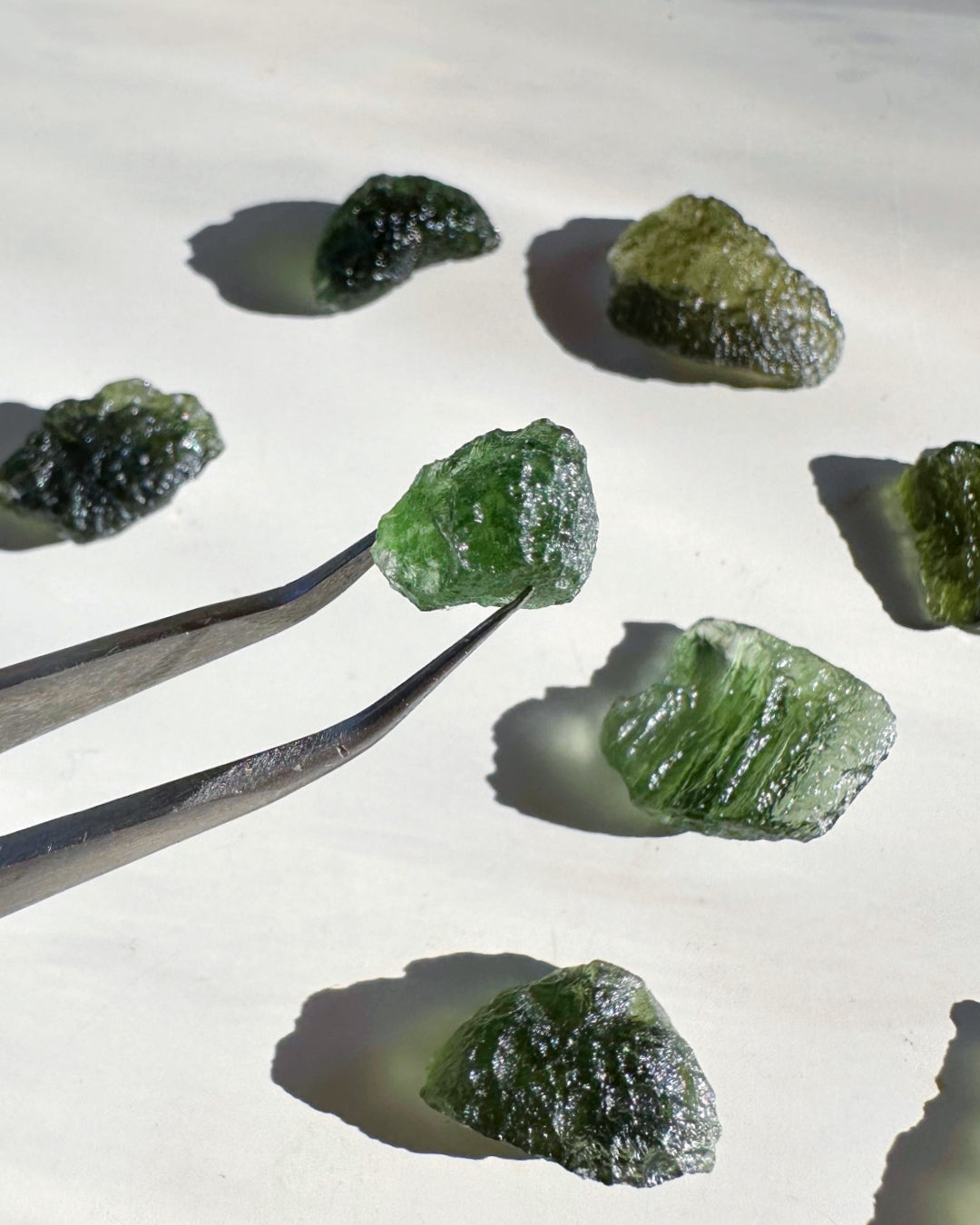 Chlum Moldavite #7 - AA –
