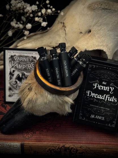 The Penny Dreadfuls Perfume Oil Sample Set, 7 Scents
