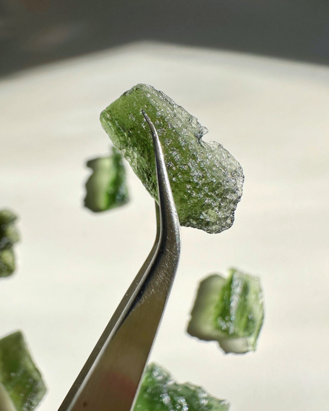 Chlum Moldavite #8 - AA –