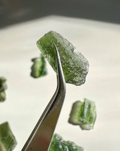 Chlum Moldavite #8 - AA –