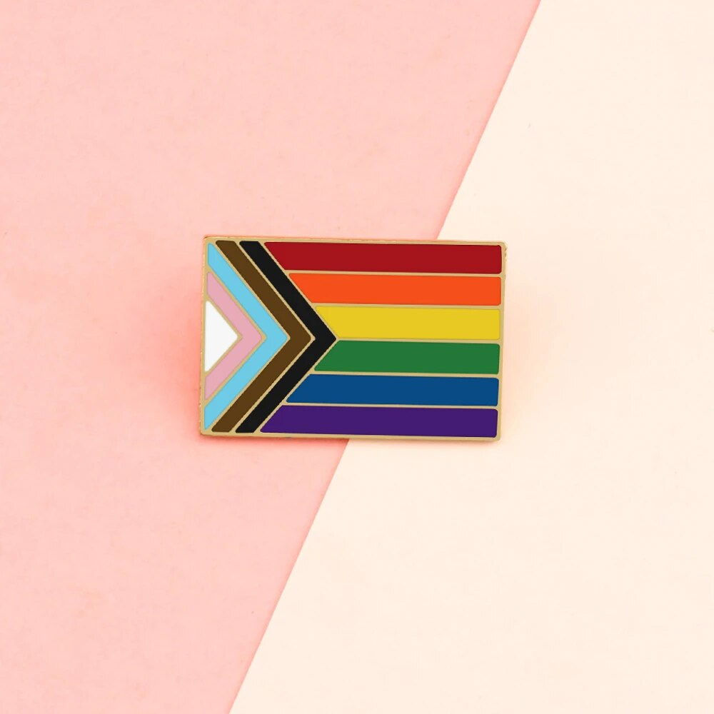 RAINBOW FLAG PIN –