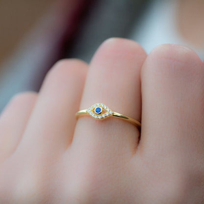 EVIL EYE RING –