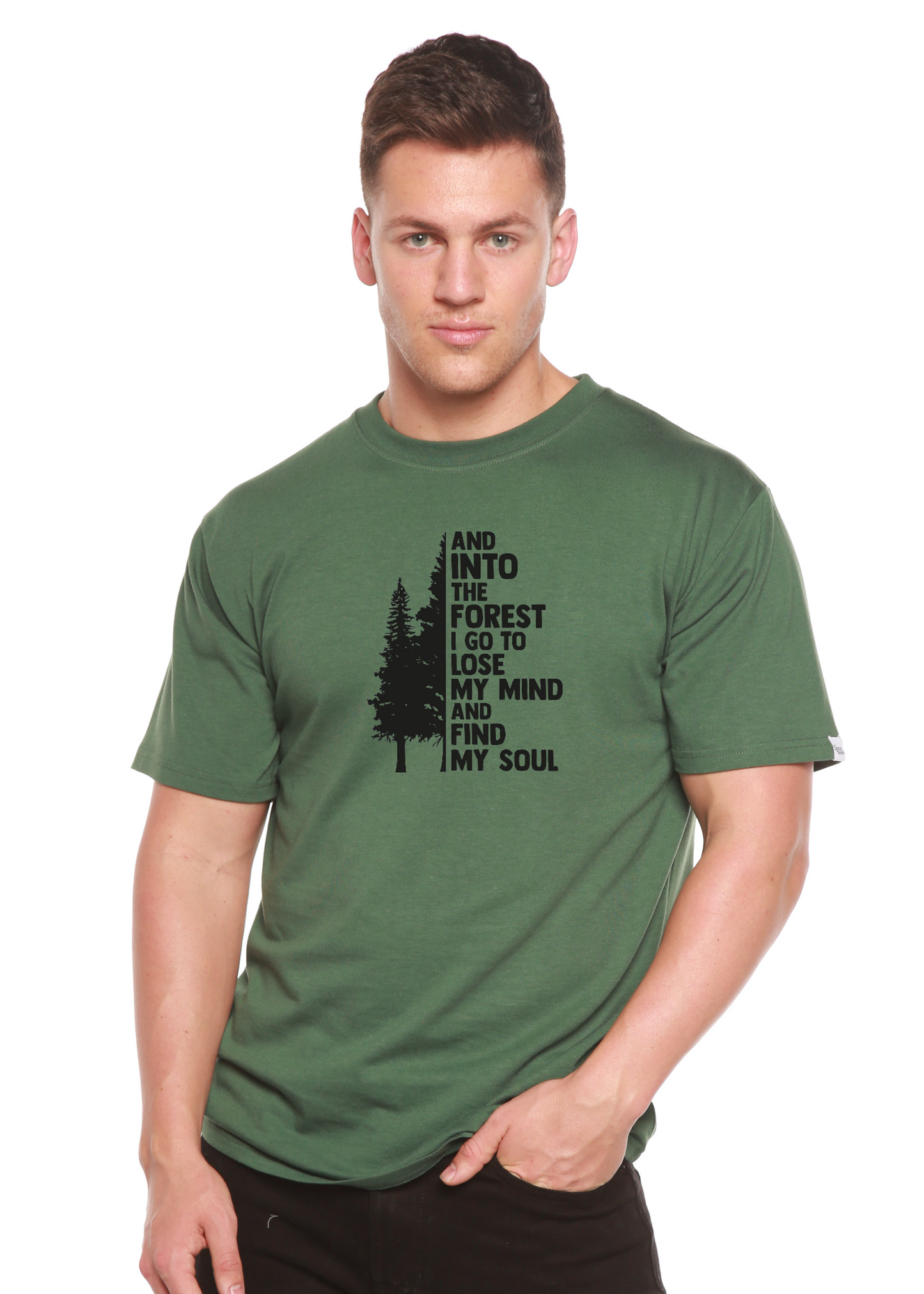 And Into The Forest I Go - UNISEX Shirt – mens printed
