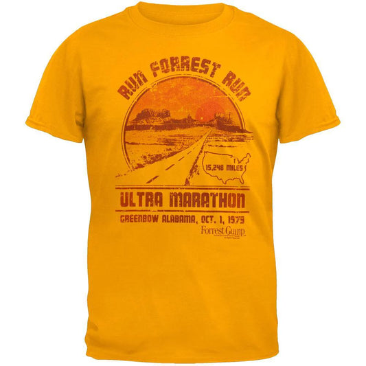 Vintage Forrest Gump T-Shirt - Run Forest Run Graphic Tee XL –