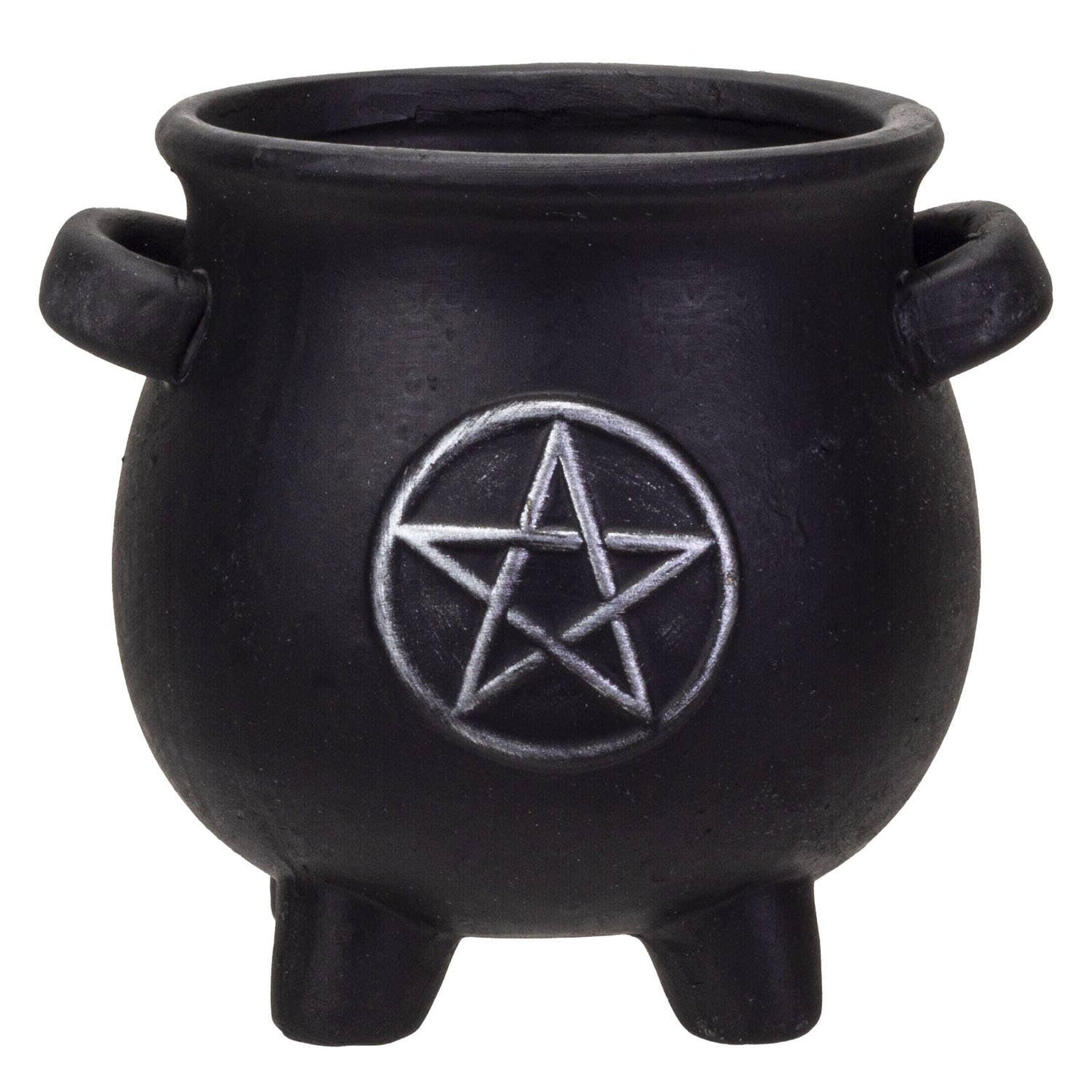 Cauldron Pentacle Planter Pot – Witchy Herb & Plant Cauldron