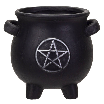 Cauldron Pentacle Planter Pot – Witchy Herb & Plant Cauldron