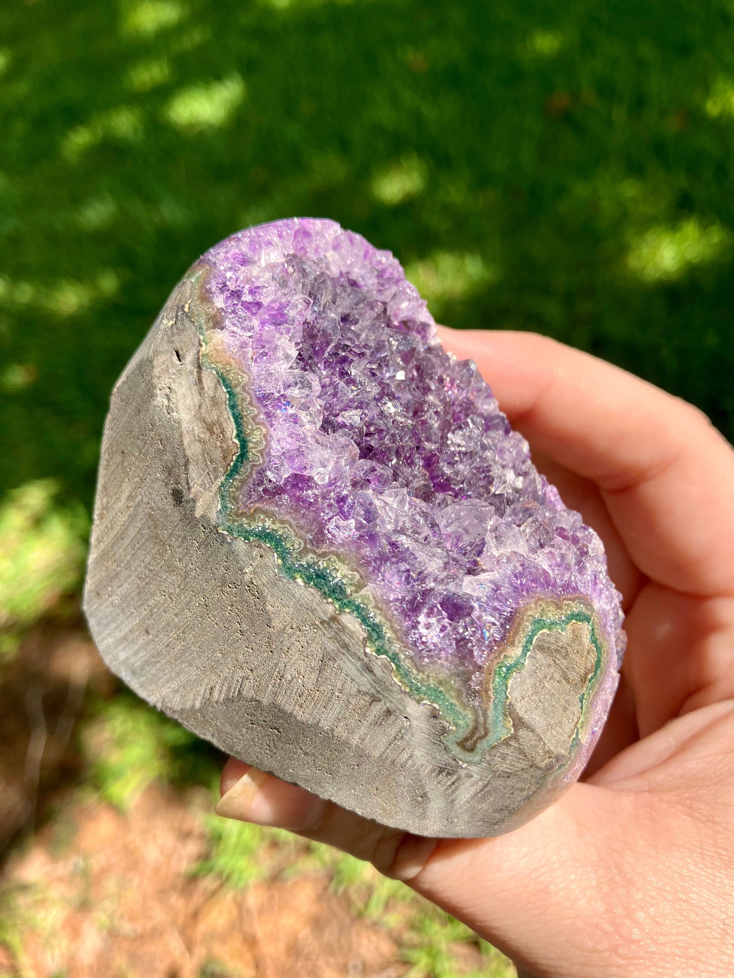 Amethyst High Quality Cut Base –