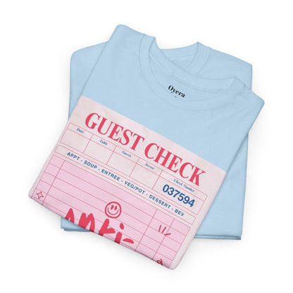 Anti-Social Graphic T-Shirt – Retro Guest Check Tee