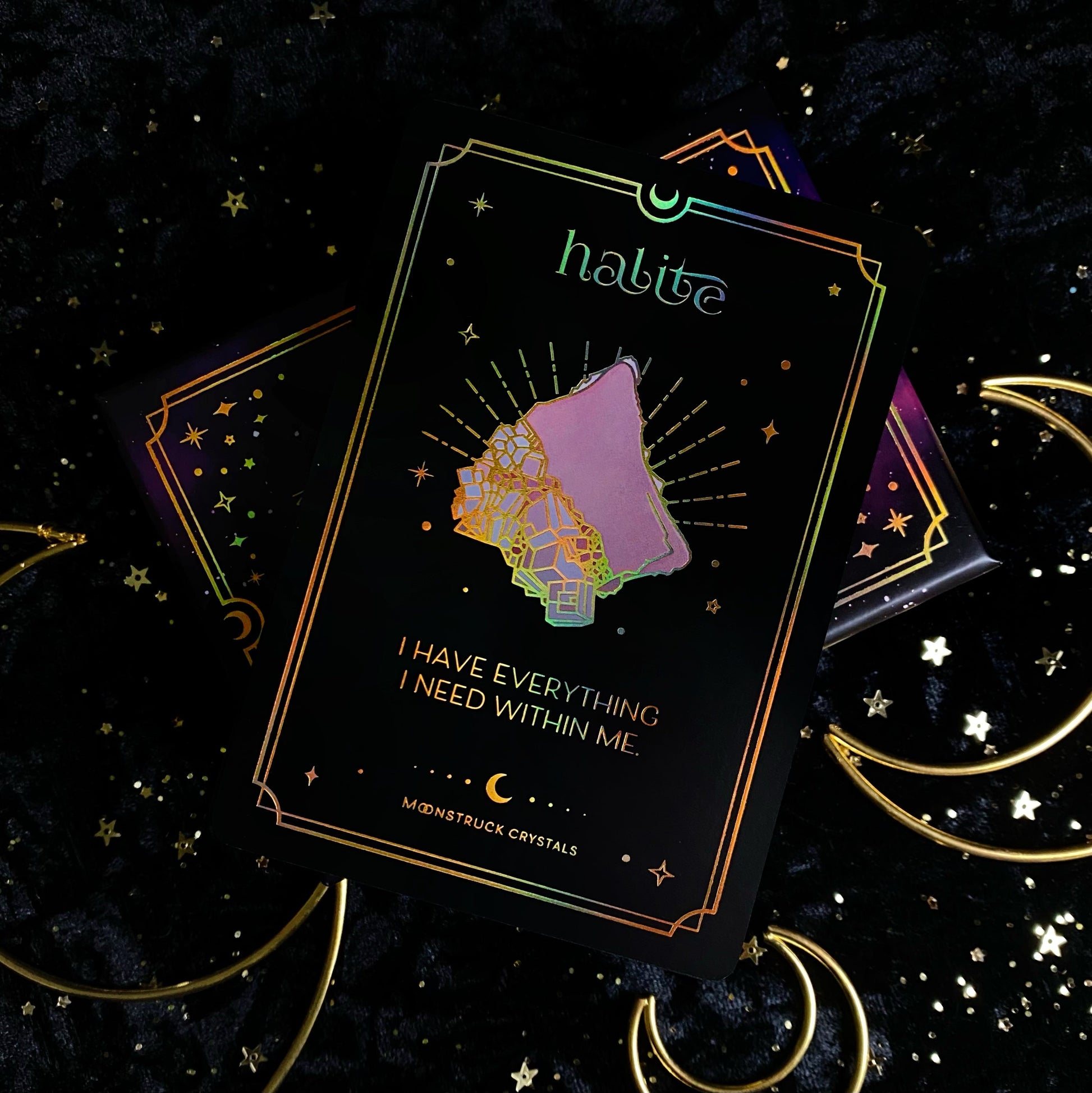 Gold Crystal Affirmations© Deck –