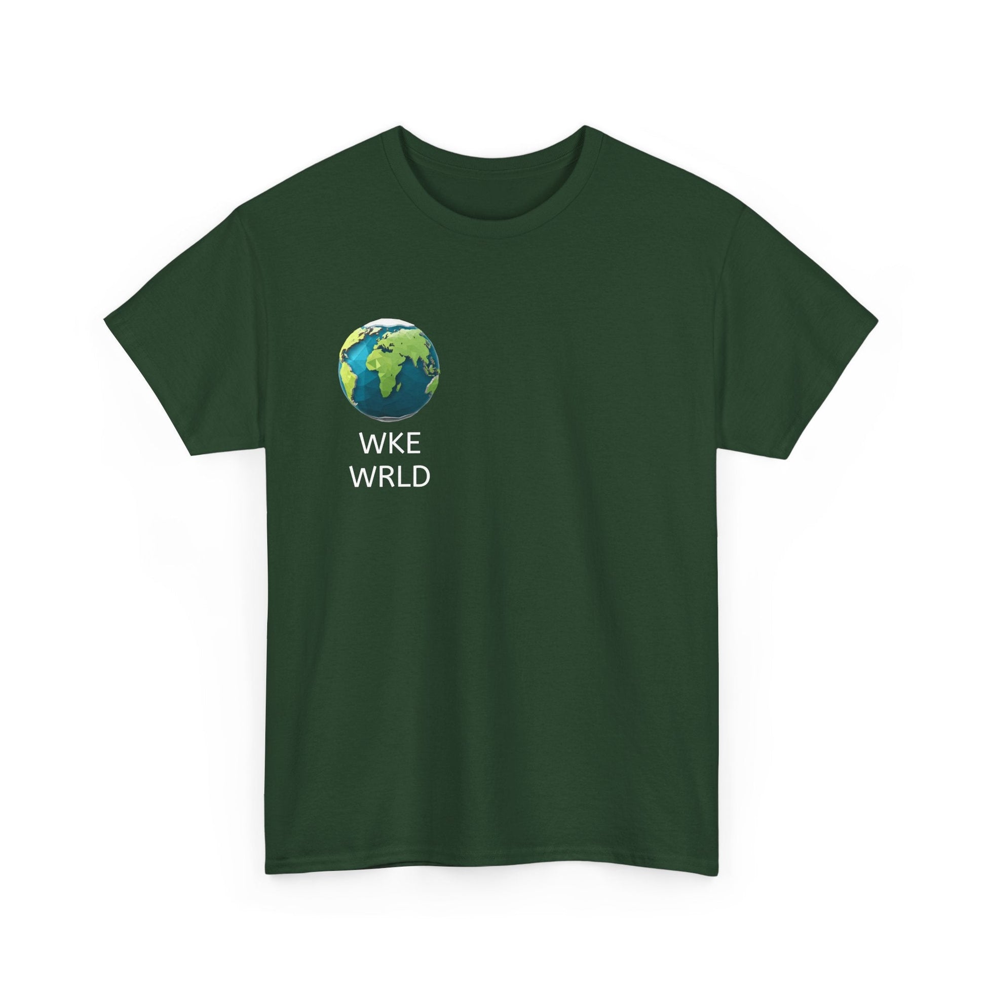 WKE WRLD Eco-Conscious Unisex Heavy Cotton Tee, Earth Day Gift, Nature Lover Shirt, Sustainable Fashion, Unisex Graphic Tee – T-Shirt