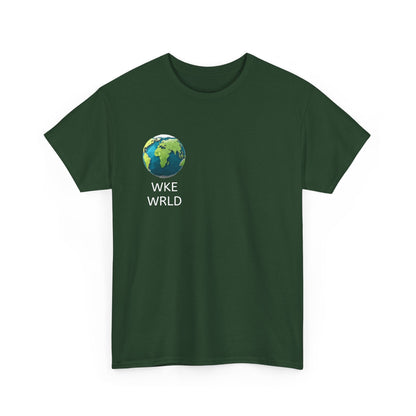 WKE WRLD Eco-Conscious Unisex Heavy Cotton Tee, Earth Day Gift, Nature Lover Shirt, Sustainable Fashion, Unisex Graphic Tee – T-Shirt