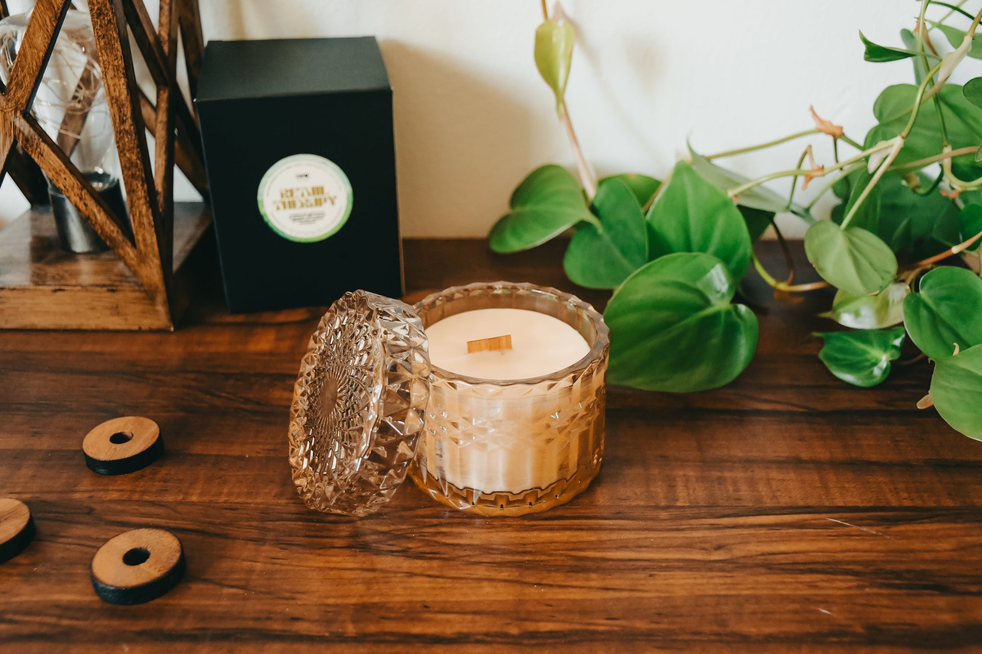 Retail Therapy Beeswax Candle - 7oz – non toxic candle