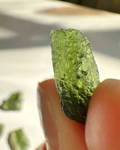Chlum Moldavite #8 - AA –