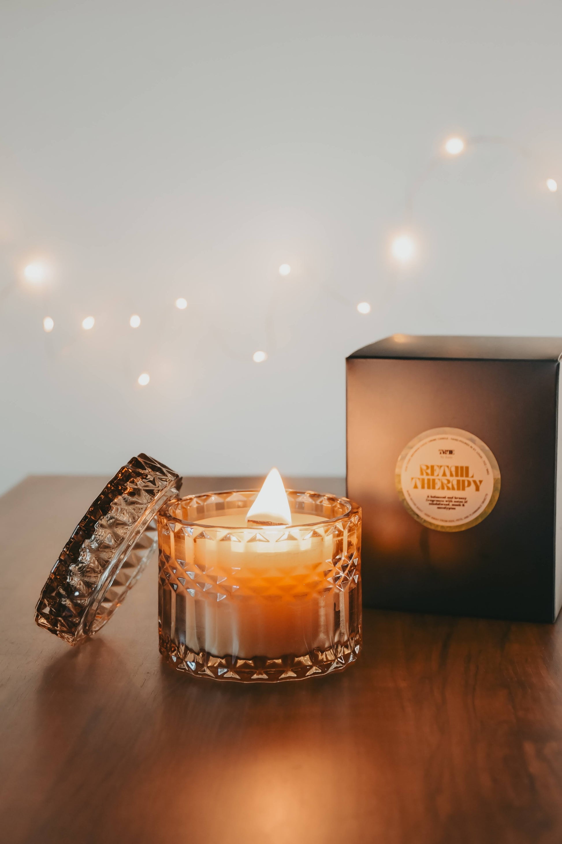Retail Therapy Beeswax Candle - 7oz – non toxic candle