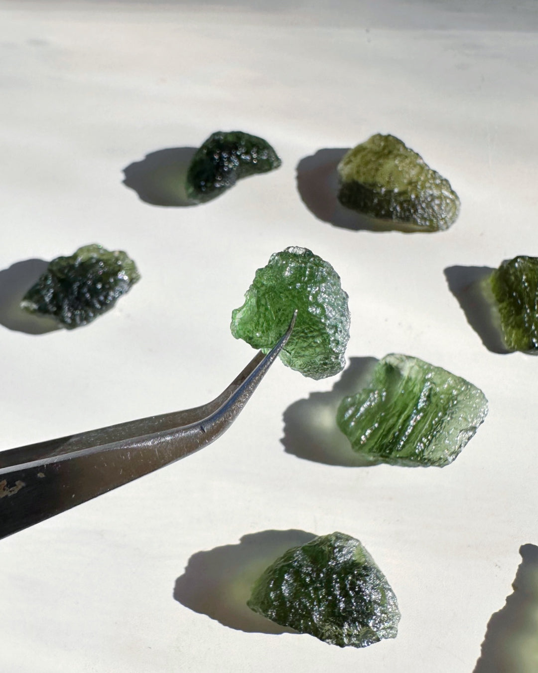 Chlum Moldavite #7 - AA –