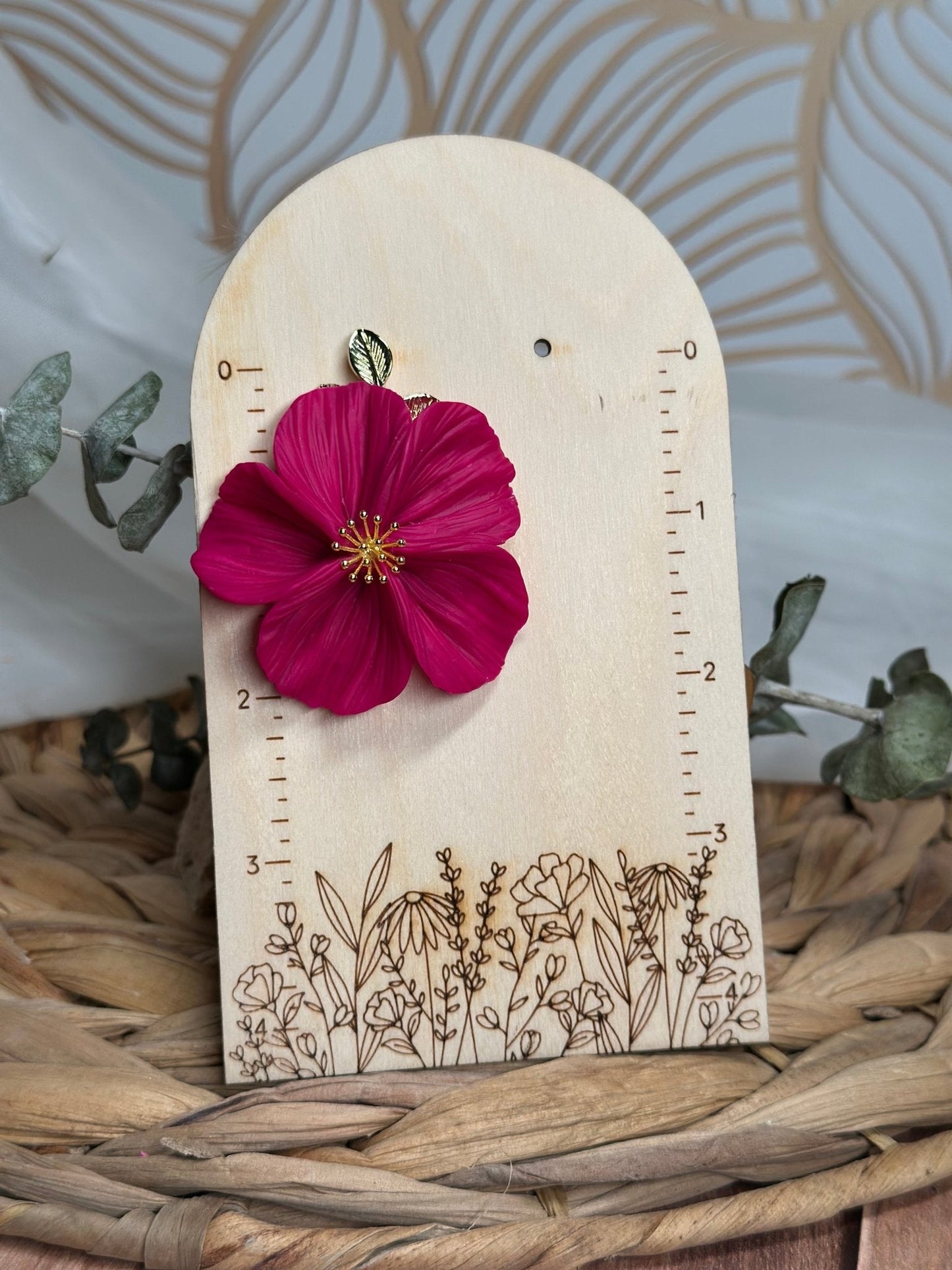 Flora - Handmade Flower Earrings