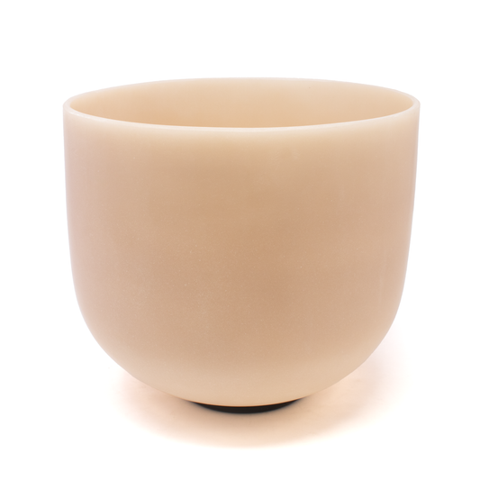 8-Inch Gem-Infused Quartz Crystal Singing Bowl