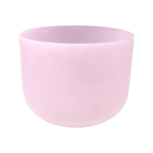 10" Rose Quartz Sound Bowl – Multiple Chakra Frequencies | Gem Infused Singing Bowl