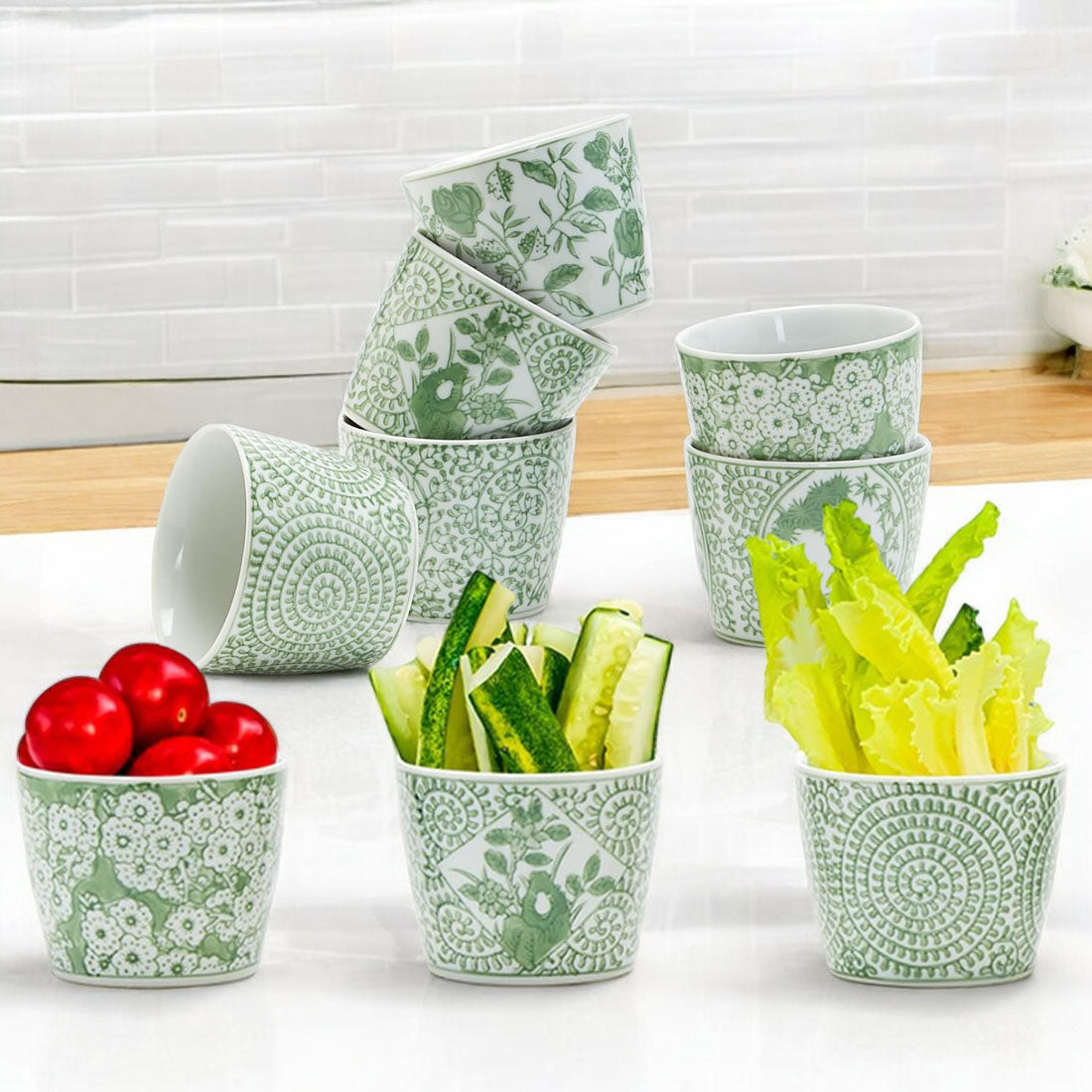 Mini Green Cachepots – Cachepot