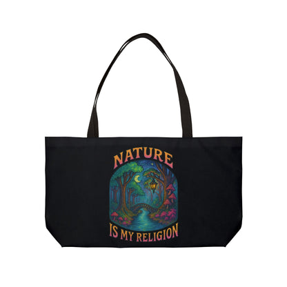 Nature is My Religion Tote