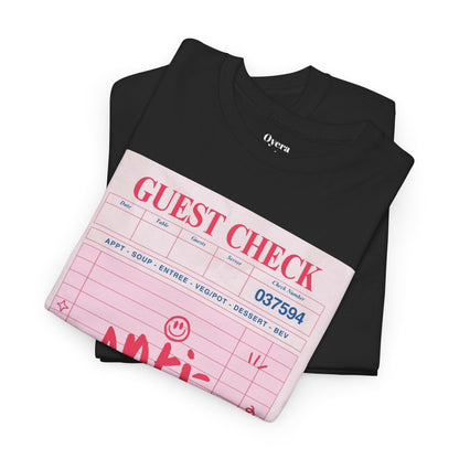 Anti-Social Graphic T-Shirt – Retro Guest Check Tee
