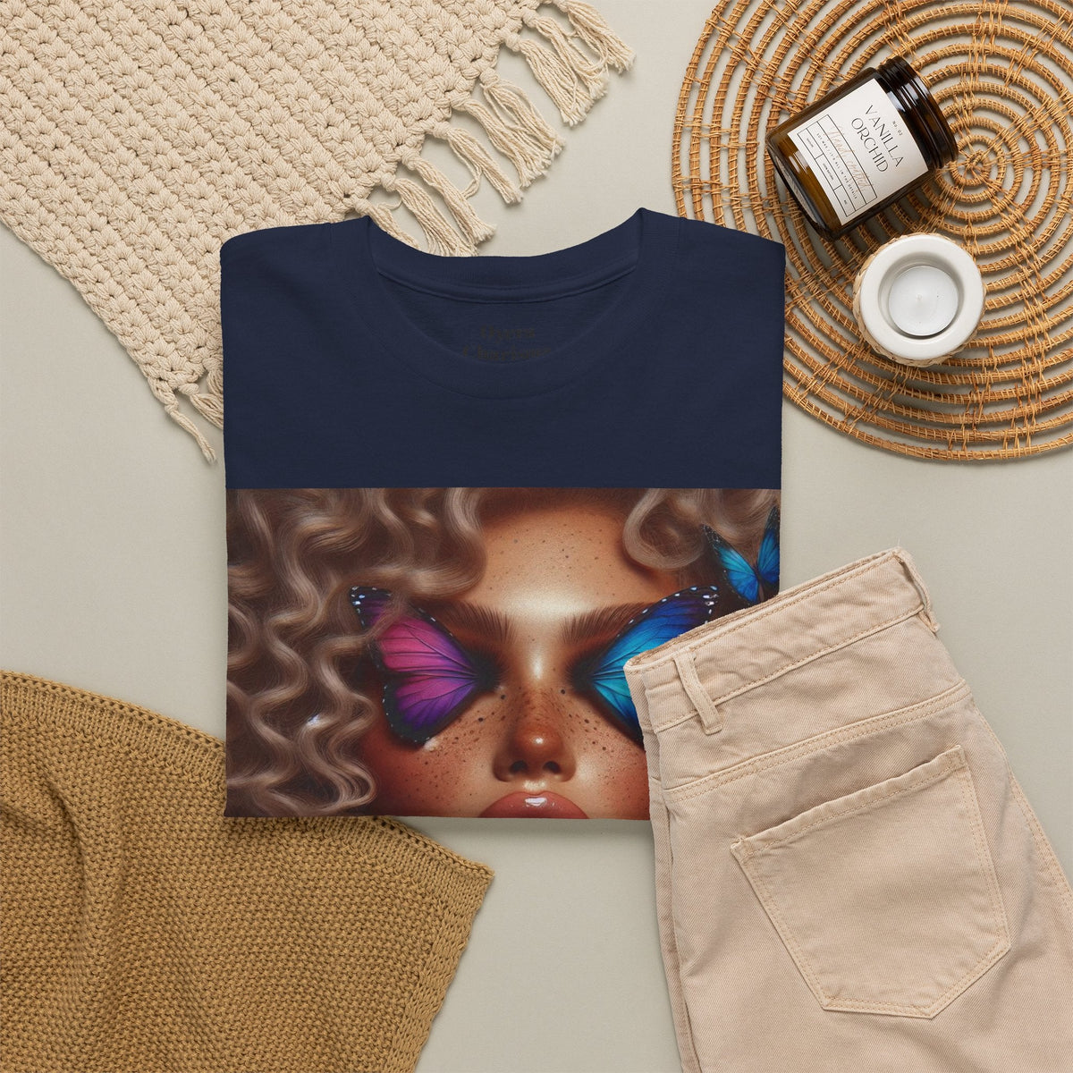 Divine Transformation Butterfly Graphic T-Shirt